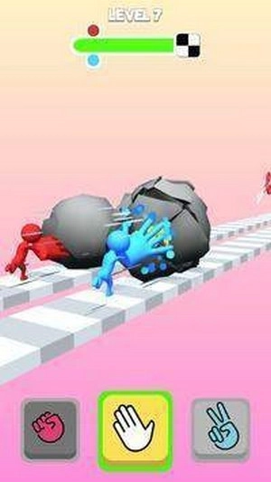 石头剪刀布对抗(Rock Paper Scissors 3D)