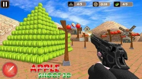 目标苹果和西瓜(Apple Target Shoot)手机免费版