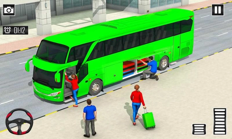 快乐的公交车司机游戏(Public Passenger Coach Bus Simulator: Bus Driving)手机最新版
