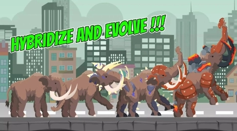 猛犸象摧毁都市图2