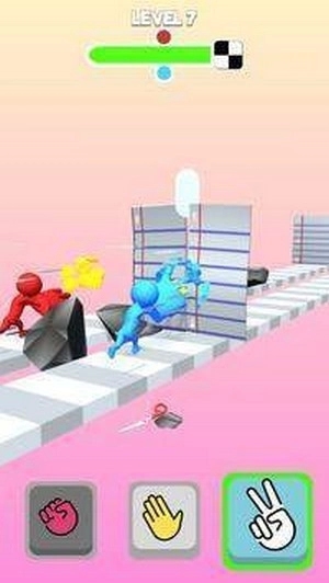 石头剪刀布对抗(Rock Paper Scissors 3D)
