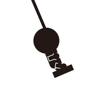 火柴人和秋千(ブランコ)