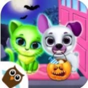 琪琪和菲菲万圣节沙龙游戏无广告版