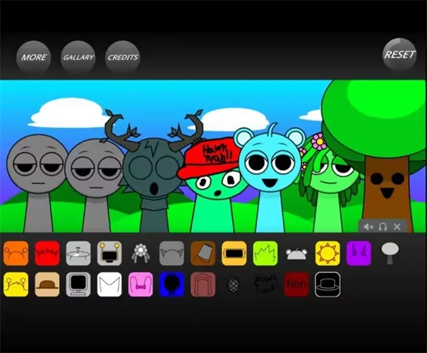 节奏盒子Sprunki简笔画版(3)