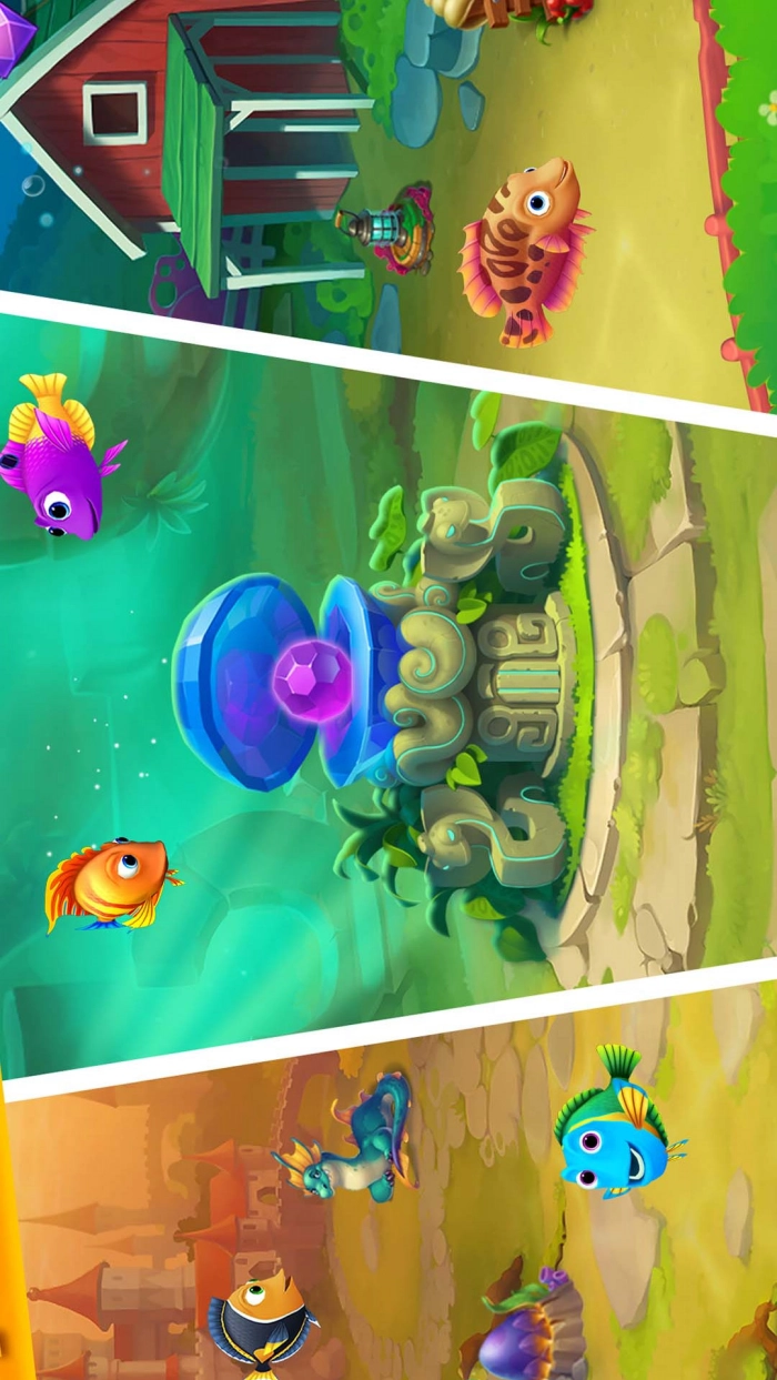 大鱼吃小鱼3D版图1