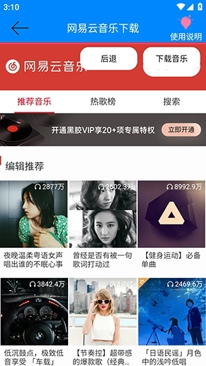网易云音乐解析无广告版图4