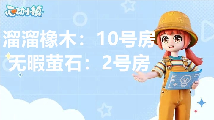 心动小镇3月3日溜溜橡木和无暇荧石的位置信息