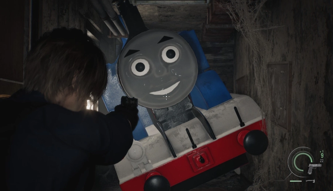 好消息！《生化危机9》托马斯小火车mod发布，蜘蛛恐惧症玩家有救了