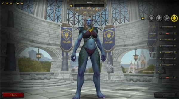 身材丰满的《魔兽世界》新种族因模型穿模严重引发玩家差评