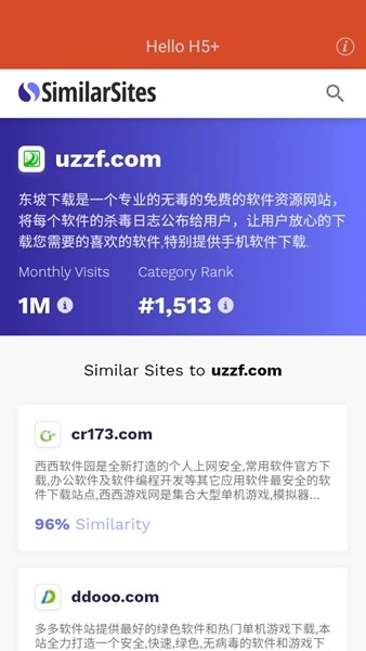 SimilarSites安卓官方版图3