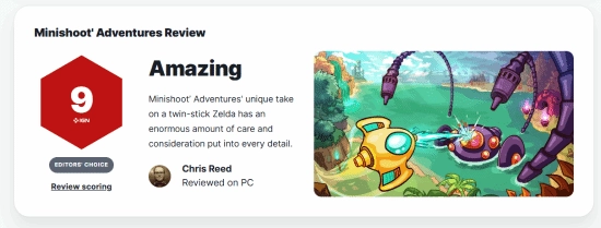 IGN為《小飛船大冒險(xiǎn)》打出9分！趣味性在通關(guān)后依然延續(xù)