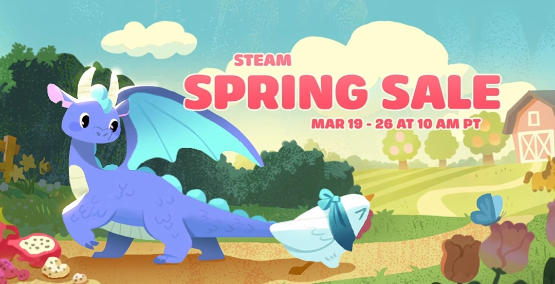 3月20日Steam春季特卖开启，大量游戏迎来折扣福利！