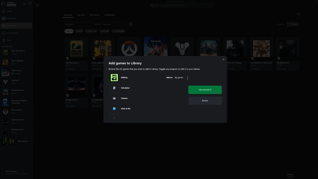 与Steam对标的XboxPCApp，手动添加任意应用的功能正式推出