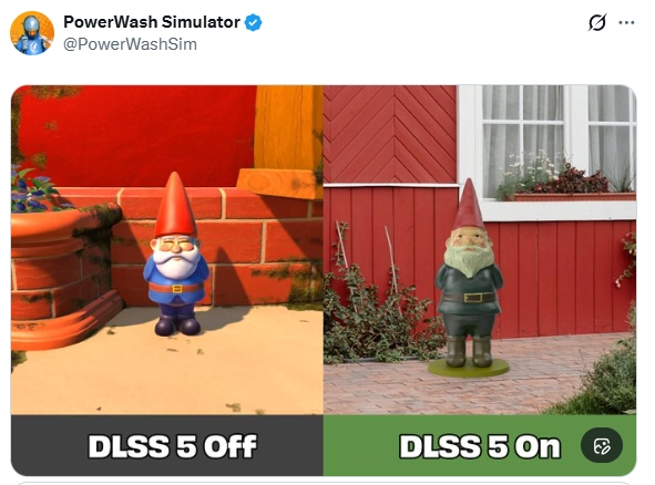 众多开发者群嘲DLSS5，整活游戏梗图层出不穷