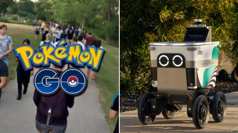 《宝可梦GO》积累上百亿张现实地图影像，帮助机器人提升送货水平
