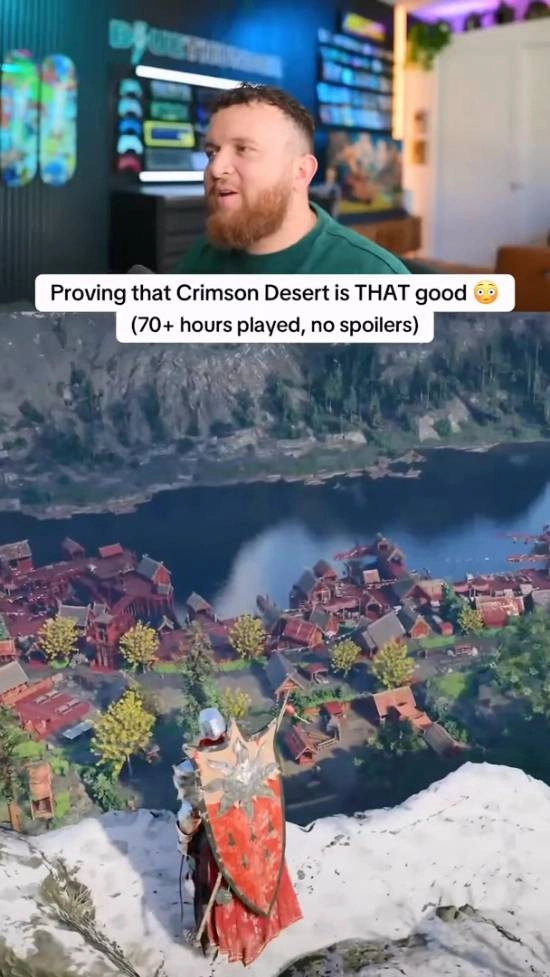 博主畅玩《红色沙漠》70小时，5K超宽屏实机画面带来极致震撼体验