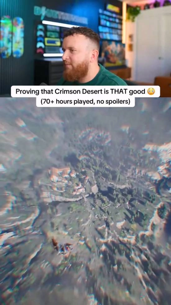 博主畅玩《红色沙漠》70小时，5K超宽屏实机画面带来极致震撼体验