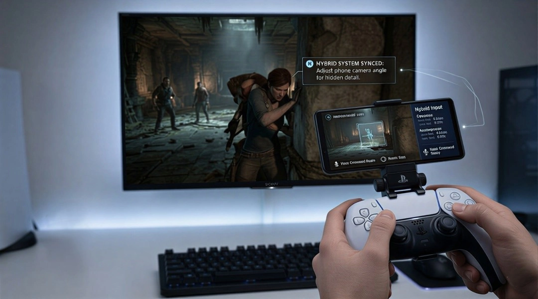 索尼新专利公布 手机连接DualSense手柄能实现操作扩展