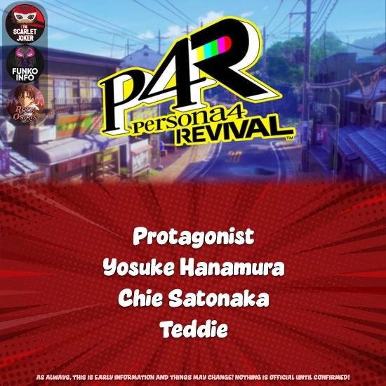 《女神异闻录4重制》发售时间或定在2027年初！联名周边遭泄露