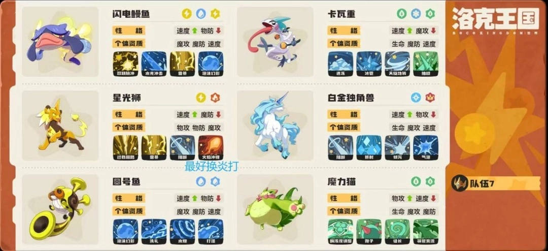 洛克王国世界雷暴独角兽队玩法指南