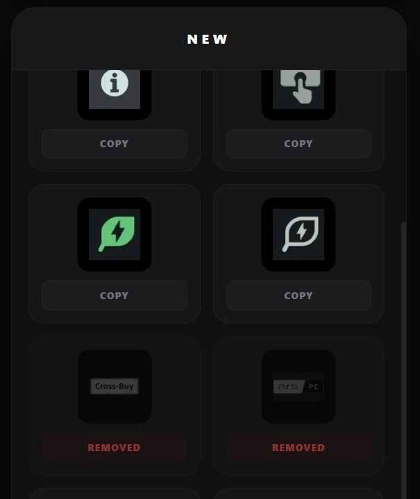 系统里索尼之前筹备的&ldquo;PS5/PC&rdquo;等图标已悄然被移除