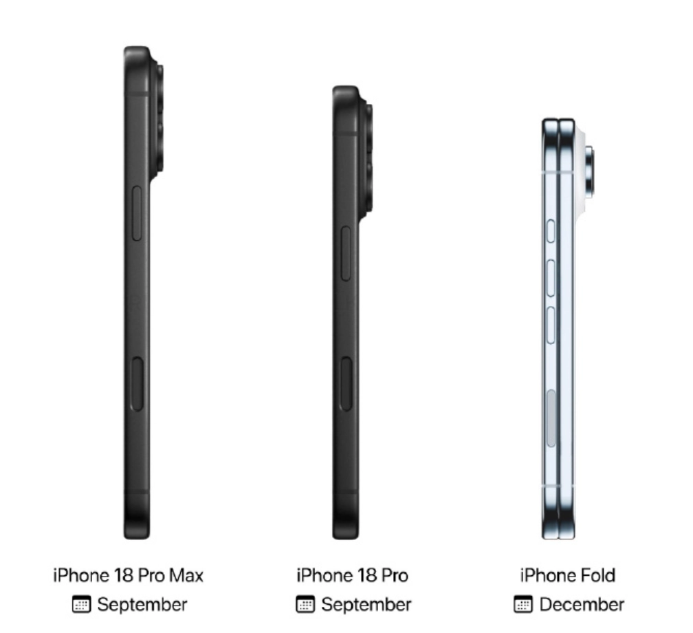 iPhone Fold最新渲染图流出：最快下半年登场