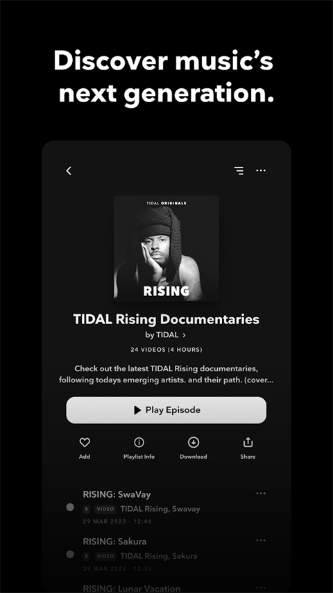 TIDAL最新版截图1
