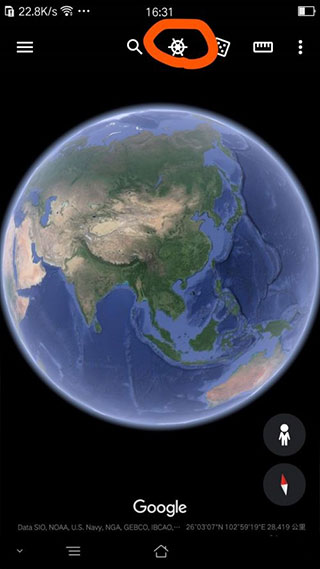 谷歌地球卫星高清地图截图