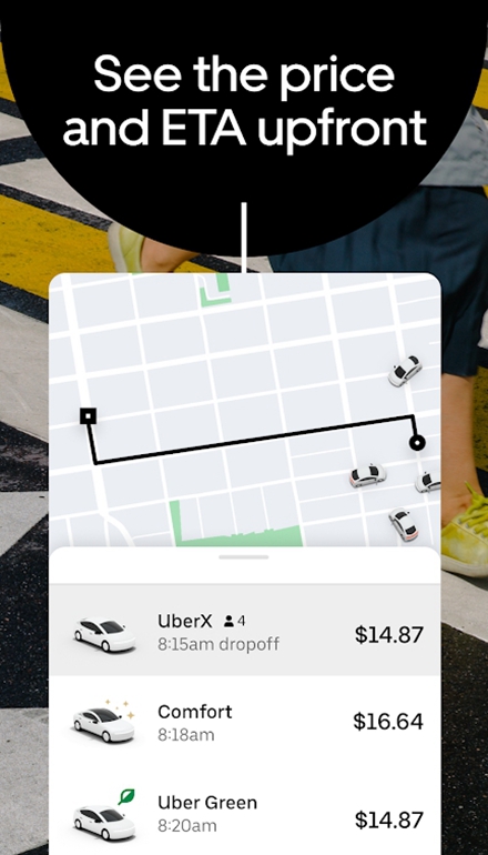 优步Uber打车截图1