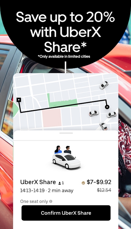 优步Uber打车截图3