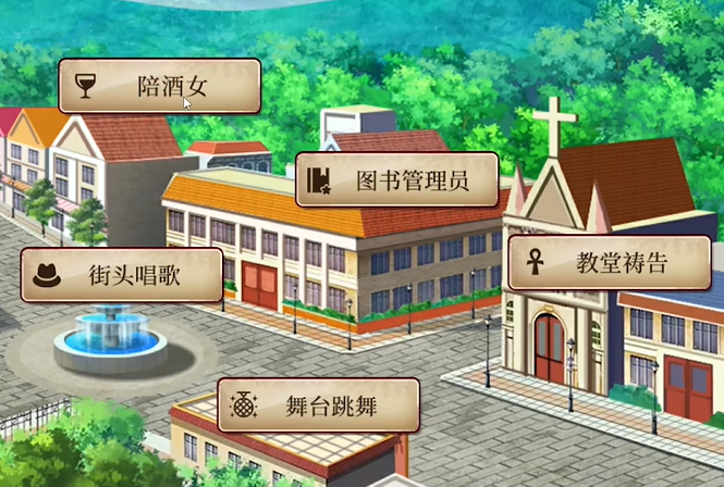 奈的教育日记图书馆打工场景截图