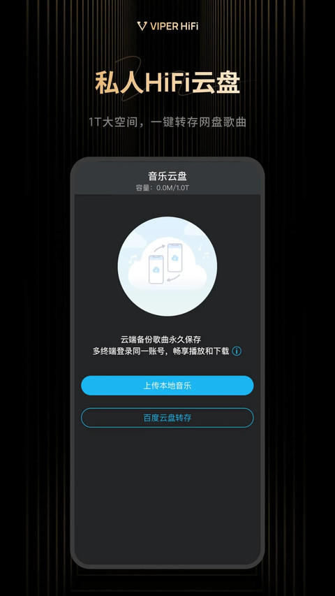 VIPERHiFi音乐播放器截图