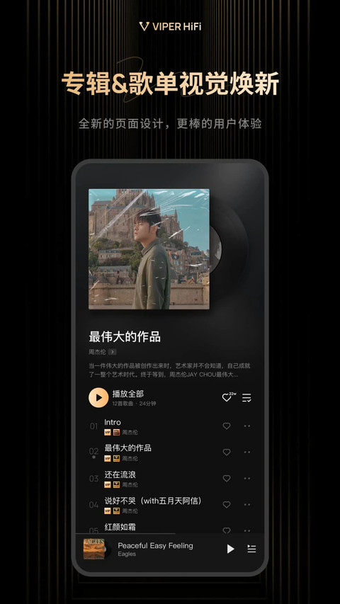 VIPERHiFi音乐播放器截图