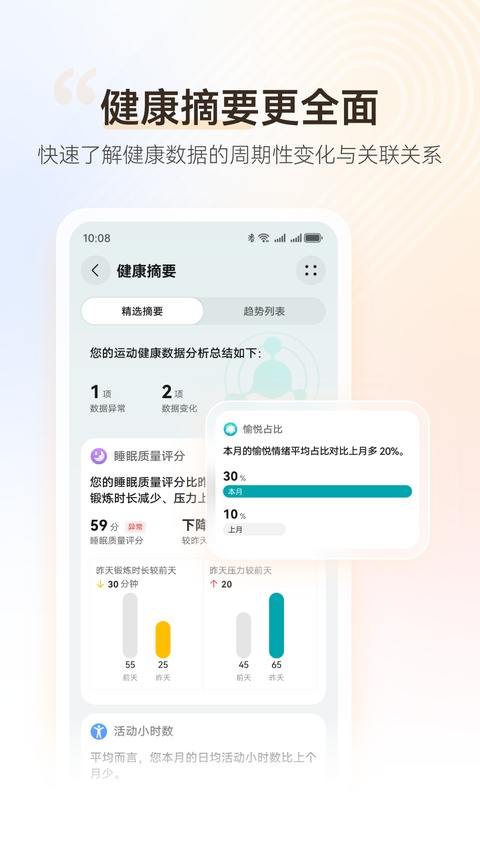 华为health截图2