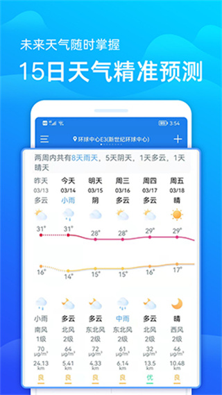 极速天气预报最新版截图1