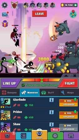 火柴人英雄怪物时代钻石免费版图2