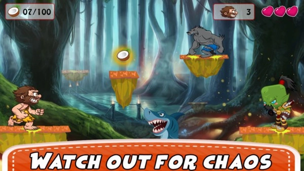 原始人森林探险单机版图3