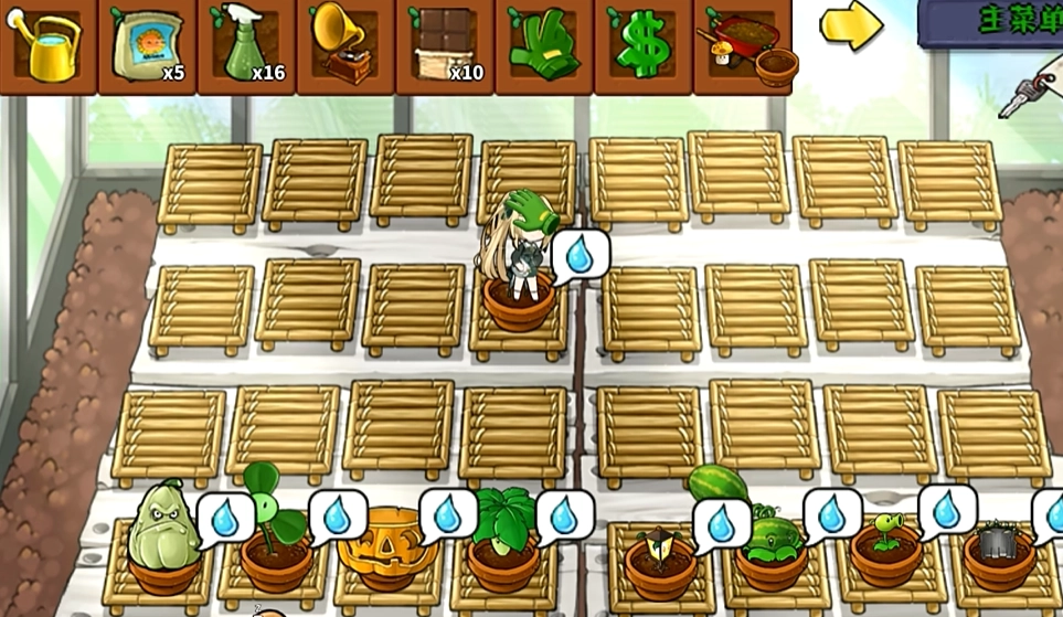 植物娘大战僵尸满好感立绘4