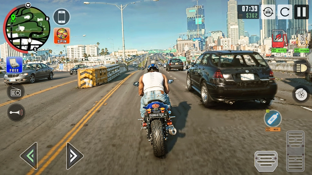 黑帮都市飙车图2