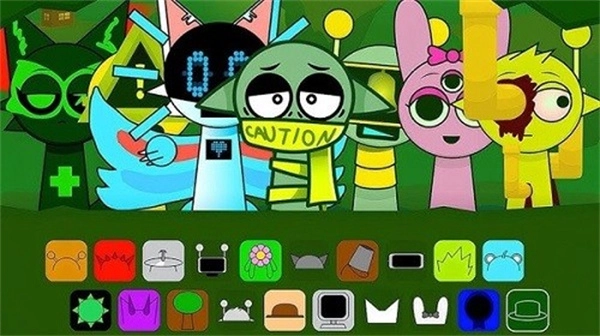 节奏盒子sprunki绿核模组最新版