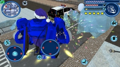 冬季变形机器人