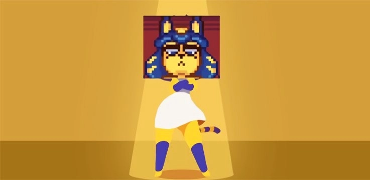 nekotouch埃及猫像素图2