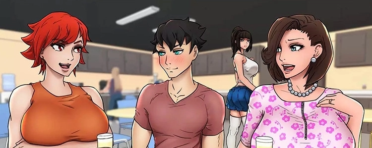 与女神一起被隔离完整汉化版图2