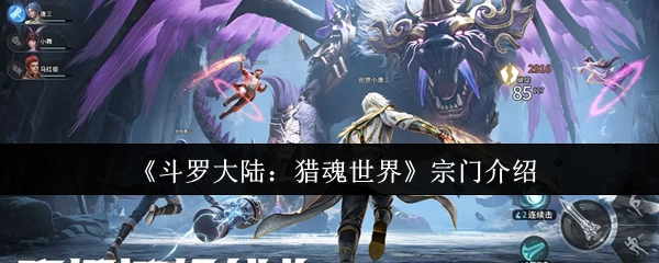 《斗罗大陆：猎魂世界》里的宗门介绍