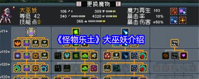 《怪物乐土》中关于大巫妖的介绍