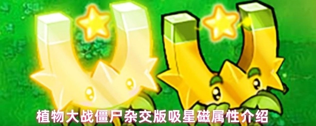 《植物大战僵尸杂交版吸星磁的属性详情》