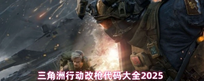 2025年三角洲行动改枪代码汇总