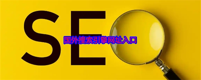 国外搜索引擎网址的进入端口