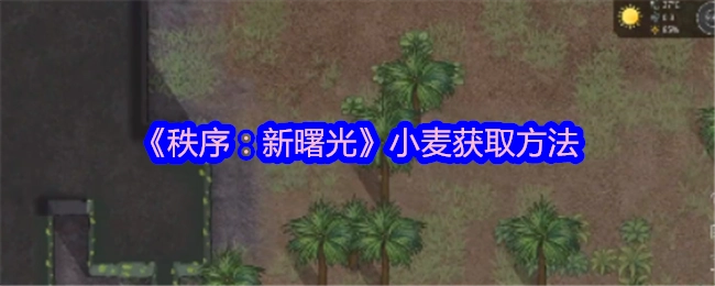 《秩序：新曙光》中如何获取小麦
