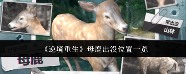 《逆境重生》母鹿出现地点全览